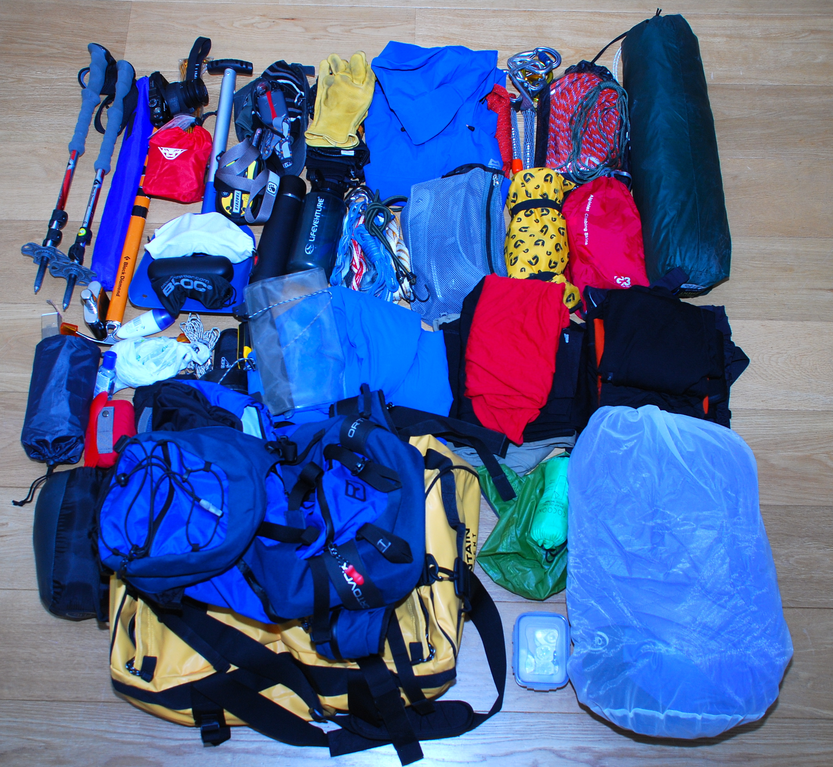 ski touring bag